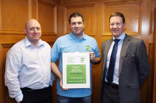 William Kirkwood - 25 Yrs Service